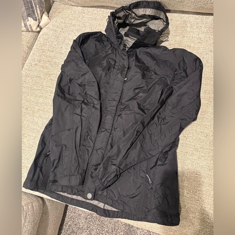 Eastern Mountain Sports Black Raincoat